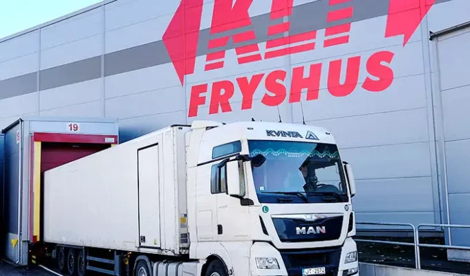 Ångtvätt används för avisning i KLT:s fryslager i Kristianstad